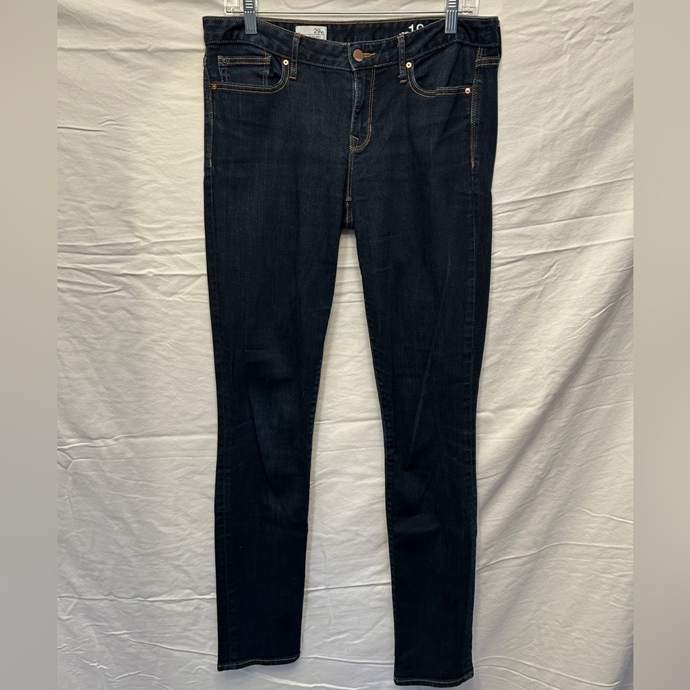 The Gap always skinny jean in dark denim, size 29XL